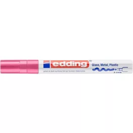 Lakkmarker, 2-4 mm, EDDING "750", rózsaszín
