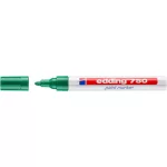 Lakkmarker, 2-4 mm, EDDING "750", zöld