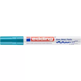 Lakkmarker, 2-4 mm, EDDING "750", világoskék