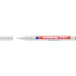 Lakkmarker, 1-2 mm, EDDING "751", fehér