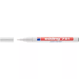 Lakkmarker, 1-2 mm, EDDING "751", fehér