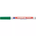 Lakkmarker, 1-2 mm, EDDING "751", zöld