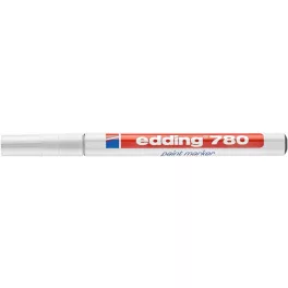 Lakkmarker, 0,8 mm, EDDING "780", fehér