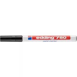 Lakkmarker, 0,8 mm, EDDING "780", fekete