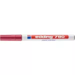 Lakkmarker, 0,8 mm, EDDING "780", piros