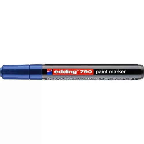 Lakkmarker, 2-3 mm, EDDING "790", kék