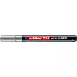 Lakkmarker, 1-2 mm, EDDING "791", ezüst