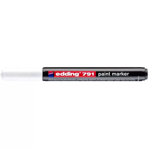 Lakkmarker, 1-2 mm, EDDING "791", fehér