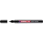 Lakkmarker, 1-2 mm, EDDING "791", fekete