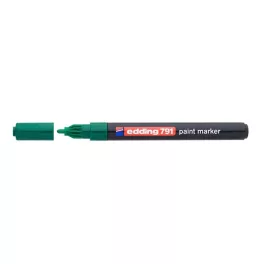 Lakkmarker, 1-2 mm, EDDING "791", zöld