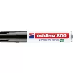 Alkoholos marker, 4-12 mm, vágott, EDDING "800", fekete