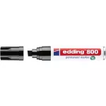 Alkoholos marker, 4-12 mm, vágott, EDDING "800", fekete