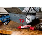 Alkoholos marker, 4-12 mm, vágott, EDDING "800", fekete