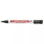 Laboratóriumi marker, 1 mm, kúpos, EDDING "8014", fekete