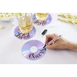 Alkoholos marker, CD/DVD, 0,5-1 mm, EDDING "8400", fekete