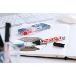 Alkoholos marker, CD/DVD, 0,5-1 mm, EDDING "8400", fekete