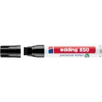 Alkoholos marker, 5-16 mm, vágott, EDDING "850", fekete