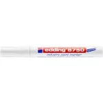 Lakkmarker, 2-4 mm, EDDING, "8750", fehér