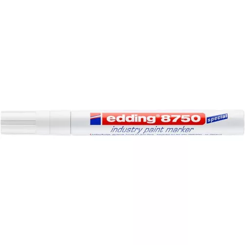 Lakkmarker, 2-4 mm, EDDING, "8750", fehér