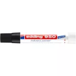 Jelölő marker, 10 mm, kúpos, EDDING "950", fekete