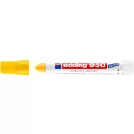 Jelölő marker, 10 mm, kúpos, EDDING "950", sárga