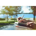 Tűfilc, 0,3 mm, EDDING "89 Office Liner", kék