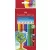 Színes ceruza készlet, háromszögletű, FABER-CASTELL "Grip 2001", 12 különböző szín