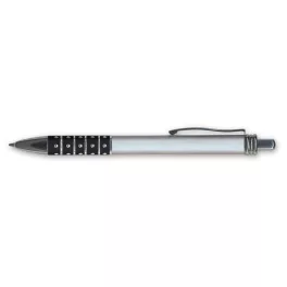   Golyóstoll, 0,6 mm, nyomógombos, vegyes színű fogórész, GRANIT "D550", kék