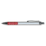 Golyóstoll, 0,6 mm, nyomógombos, vegyes színű fogórész, GRANIT "D550", kék