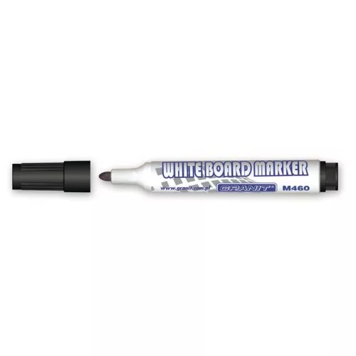 Táblamarker, 2-3 mm, kúpos, GRANIT "M460", fekete