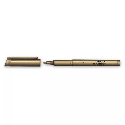 Dekormarker, 1 mm, kúpos, GRANIT "M850", arany
