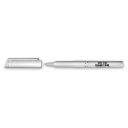 Dekormarker, 1 mm, kúpos, GRANIT "M850", fehér