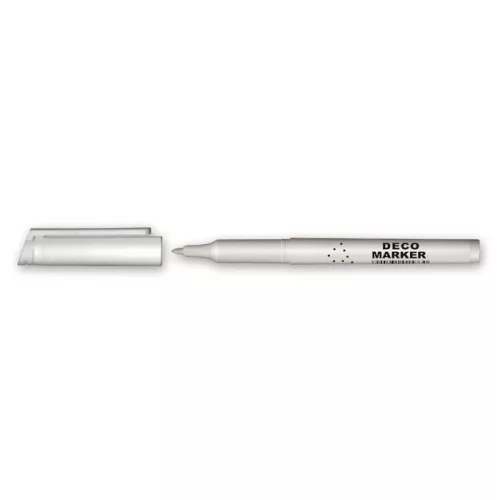 Dekormarker, 1 mm, kúpos, GRANIT "M850", fehér
