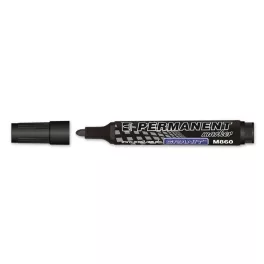   Alkoholos marker, 3-4 mm, kúpos, GRANIT "M860", fekete