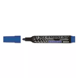   Alkoholos marker, 3-4 mm, kúpos, GRANIT "M860", kék
