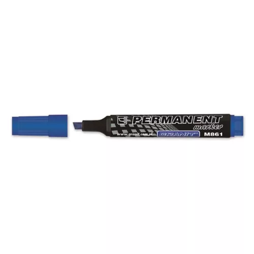 Alkoholos marker, 1-5 mm, vágott, GRANIT "M861", kék