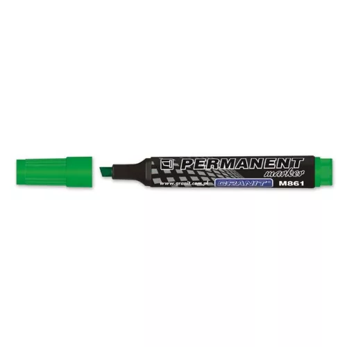 Alkoholos marker, 1-5 mm, vágott, GRANIT "M861", zöld