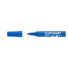  Flipchart marker, 1-3 mm, kúpos, ICO "Artip 11", kék