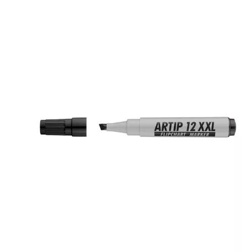 Flipchart marker, 1-3 mm, kúpos, ICO "Artip 11 XXL", fekete