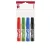 Flipchart marker készlet, 1-4 mm, vágott, ICO "Artip 12", 4 különböző szín