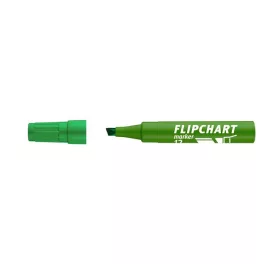   Flipchart marker, 1-4 mm, vágott, ICO "Artip 12 ", zöld