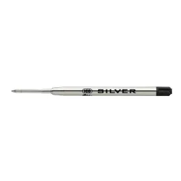   Golyóstollbetét, 0,8 mm, góliát, ICO "Silver", fekete