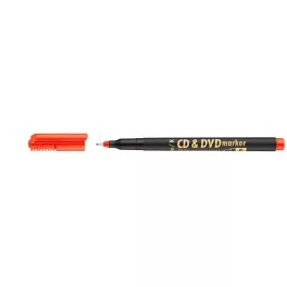 Alkoholos marker, CD/DVD, 0,5 mm, ICO, piros