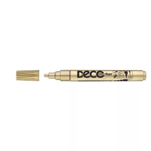 Lakkmarker, 2-4 mm, ICO "Decomarker" arany