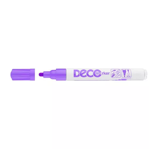 Lakkmarker, 2-4 mm, ICO "Decomarker" lila