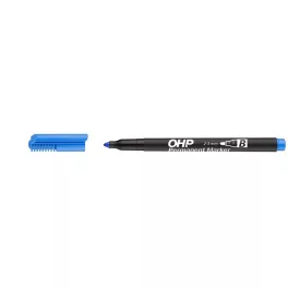 Alkoholos marker, OHP, 2-3 mm, B, ICO, kék