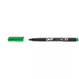 Alkoholos marker, OHP, 2-3 mm, B, ICO, zöld