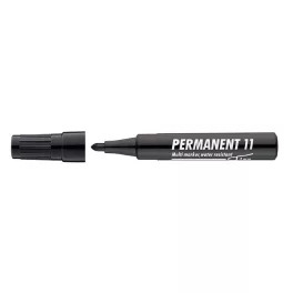   Alkoholos marker, 1-3 mm, kúpos, ICO "Permanent 11", fekete