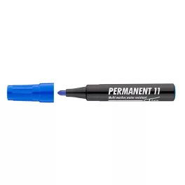   Alkoholos marker, 1-3 mm, kúpos, ICO "Permanent 11", kék