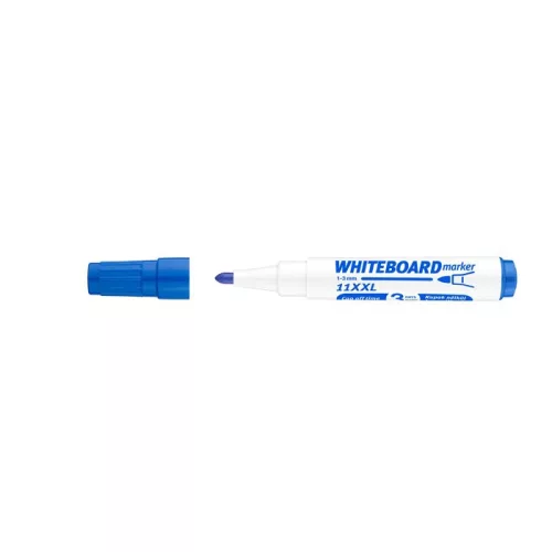 Tábla- és flipchart marker, 1-3 mm, kúpos, ICO "Plan 11 XXL", kék